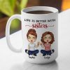We're Besties Forever - Bestie Personalized Custom Mug - Gift For Best Friends, BFF, Sisters We're Besties Forever - Bestie Personalized Custom Mug - Gift For Best Friends, BFF, Sisters