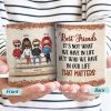 We're Not Sugar And Spice And Everything Nice We're Sage And Hood Best Friends - Bestie BFF Gift - Personalized Custom White Edge-to-Edge Mug We're Not Sugar And Spice And Everything Nice We're Sage And Hood Best Friends - Bestie BFF Gift - Personalized Custom White Edge-to-Edge Mug