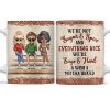 We're Not Sugar And Spice And Everything Nice We're Sage And Hood Best Friends - Bestie BFF Gift - Personalized Custom White Edge-to-Edge Mug We're Not Sugar And Spice And Everything Nice We're Sage And Hood Best Friends - Bestie BFF Gift - Personalized Custom White Edge-to-Edge Mug