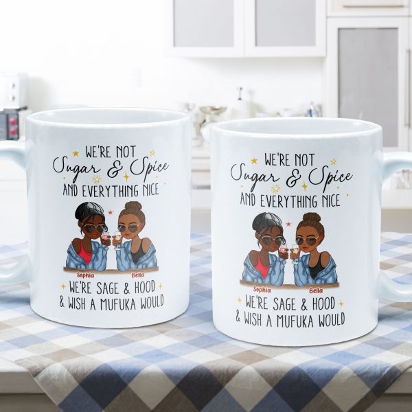We're Not Sugar & Spice And Everything Nice - Personalized Mug