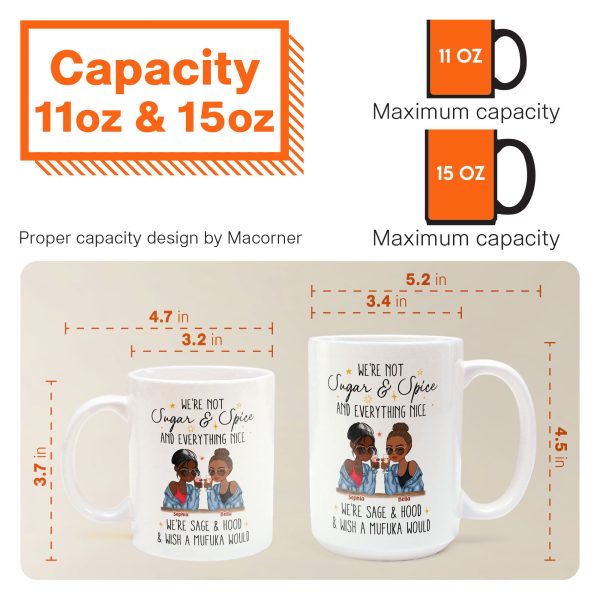 We're Not Sugar & Spice And Everything Nice - Personalized Mug