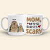 We're so alike, Personalized Coffee Mug, Sitting With Mom Coffee Mug, Mother's Day, Birthday Gift For Mom We're so alike, Personalized Coffee Mug, Sitting With Mom Coffee Mug, Mother's Day, Birthday Gift For Mom