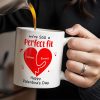 We're Still A Perfect Fit Happy Valentine's Day - Personalized Custom Coffee Mug - CPL213_MG We're Still A Perfect Fit Happy Valentine's Day - Personalized Custom Coffee Mug - CPL213_MG