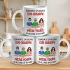 We're Yours No Returns Or Refunds - Family Personalized Custom Mug - Father's Day, Gift For Dad, Grandpa