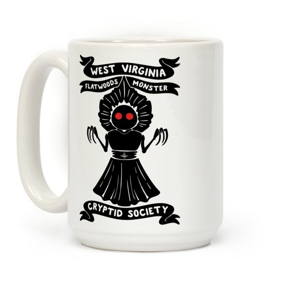 West Virginia Flatwoods Monster Cryptid Society Coffee Mug West Virginia Flatwoods Monster Cryptid Society Coffee Mug