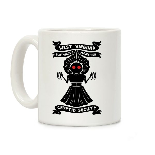 West Virginia Flatwoods Monster Cryptid Society Coffee Mug West Virginia Flatwoods Monster Cryptid Society Coffee Mug
