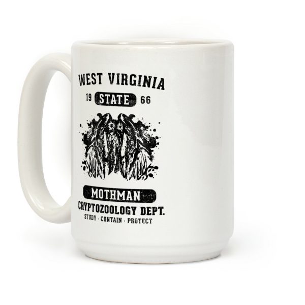 West Virginia Mothman Cryptozoology Coffee Mug West Virginia Mothman Cryptozoology Coffee Mug