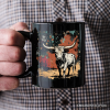 Western Longhorn Bull Personalized Mug, Cowboy Rodeo Gift with Custom Name Western Longhorn Bull Personalized Mug, Cowboy Rodeo Gift with Custom Name