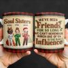 We've Been Friends For So Long, Holly Berries, Plaid Mug - Personalized Custom Coffee Mug - BST368_MG We've Been Friends For So Long, Holly Berries, Plaid Mug - Personalized Custom Coffee Mug - BST368_MG