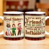 We've Been Friends For So Long, Holly Berries, Plaid Mug - Personalized Custom Coffee Mug - BST368_MG We've Been Friends For So Long, Holly Berries, Plaid Mug - Personalized Custom Coffee Mug - BST368_MG
