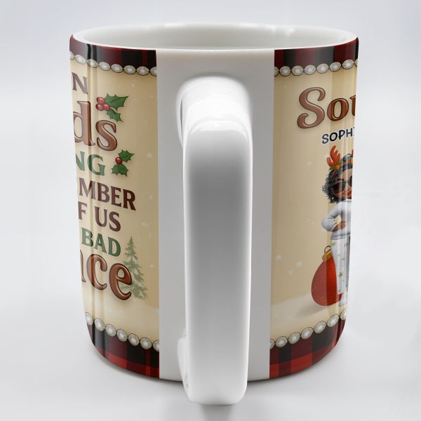 We've Been Friends For So Long, Holly Berries, Plaid Mug - Personalized Custom Coffee Mug - BST368_MG We've Been Friends For So Long, Holly Berries, Plaid Mug - Personalized Custom Coffee Mug - BST368_MG