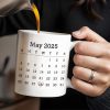 What Day Is Today? Who Cares? I'm Retired, Palm Trees and Beach - Personalized Custom Coffee Mug - RETIRE001_MG