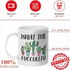 What the Fucculent Coffee Mug Funny Succulent Plant Lover Gift for Plant Lady Gardener What the Fucculent Coffee Mug Funny Succulent Plant Lover Gift for Plant Lady Gardener