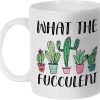 What the Fucculent Coffee Mug Funny Succulent Plant Lover Gift for Plant Lady Gardener What the Fucculent Coffee Mug Funny Succulent Plant Lover Gift for Plant Lady Gardener