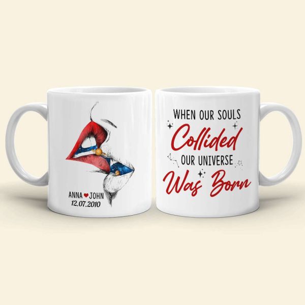 When Our Souls Collided, Personalized Mug, Gifts For Couple