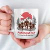 When The Moon Shines, Bigfoot Papa Rises - Family Personalized Custom Mug - Gift For Dad, Grandpa When The Moon Shines, Bigfoot Papa Rises - Family Personalized Custom Mug - Gift For Dad, Grandpa