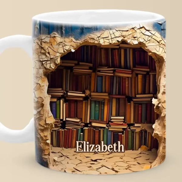 Where Books Are, Magic Happens - Personalized Custom Mug - Christmas Gift For Book Lovers Where Books Are, Magic Happens - Personalized Custom Mug - Christmas Gift For Book Lovers