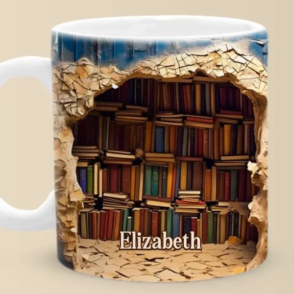 Where Books Are, Magic Happens - Personalized Custom Mug - Christmas Gift For Book Lovers Where Books Are, Magic Happens - Personalized Custom Mug - Christmas Gift For Book Lovers