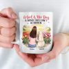 Where She Goes, I Go - Dog Personalized Custom Mug - Mother's Day, Gift For Pet Owners, Pet Lovers Where She Goes, I Go - Dog Personalized Custom Mug - Mother's Day, Gift For Pet Owners, Pet Lovers
