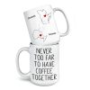 Whether Near Or Far, We Can Always Have A Drink Together - Bestie Personalized Custom Mug - Christmas Gift For Best Friends, BFF, Sisters Whether Near Or Far, We Can Always Have A Drink Together - Bestie Personalized Custom Mug - Christmas Gift For Best Friends, BFF, Sisters