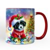 Whimsical Border Collie Puppy Personalized Mug, Adorable Holiday Gift with Custom Name Whimsical Border Collie Puppy Personalized Mug, Adorable Holiday Gift with Custom Name
