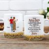 White Ceramic Mug for Best Friends Heartfelt Unbiological Sister Gift to Share Joy White Ceramic Mug for Best Friends Heartfelt Unbiological Sister Gift to Share Joy