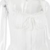 White Corset Lace Flare Mini Dress White Corset Lace Flare Mini Dress