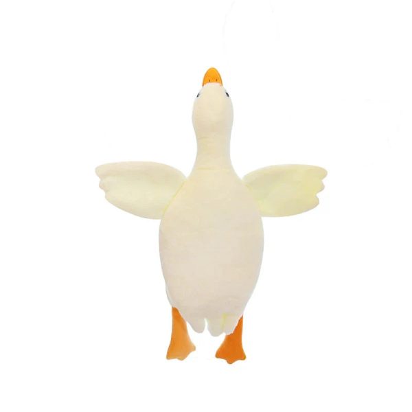White Goose Plush Pillow Soft Stuffed Animal Toy for Kids White Goose Plush Pillow Soft Stuffed Animal Toy for Kids
