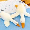White Goose Plush Pillow Soft Stuffed Animal Toy for Kids White Goose Plush Pillow Soft Stuffed Animal Toy for Kids