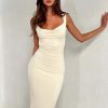 White Sleeveless Backless Maxi Dress White Sleeveless Backless Maxi Dress