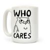 Who Cares Owl Coffee Mug Who Cares Owl Coffee Mug
