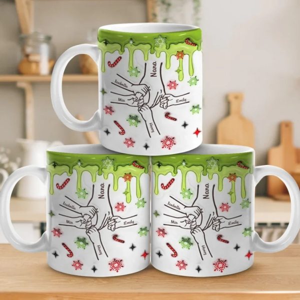 Who Needs Santa When I've Got Grandma - Family Personalized Custom 3D Inflated Effect Printed Mug - Christmas Gift For Gift For Mom, Grandma Who Needs Santa When I've Got Grandma - Family Personalized Custom 3D Inflated Effect Printed Mug - Christmas Gift For Gift For Mom, Grandma