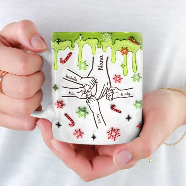 Who Needs Santa When I've Got Grandma - Family Personalized Custom 3D Inflated Effect Printed Mug - Christmas Gift For Gift For Mom, Grandma Who Needs Santa When I've Got Grandma - Family Personalized Custom 3D Inflated Effect Printed Mug - Christmas Gift For Gift For Mom, Grandma