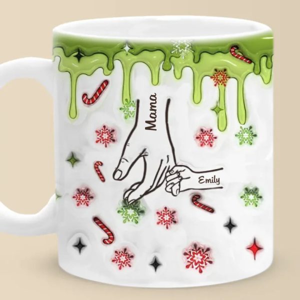 Who Needs Santa When I've Got Grandma - Family Personalized Custom 3D Inflated Effect Printed Mug - Christmas Gift For Gift For Mom, Grandma Who Needs Santa When I've Got Grandma - Family Personalized Custom 3D Inflated Effect Printed Mug - Christmas Gift For Gift For Mom, Grandma
