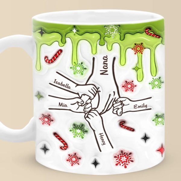 Who Needs Santa When I've Got Grandma - Family Personalized Custom 3D Inflated Effect Printed Mug - Christmas Gift For Gift For Mom, Grandma Who Needs Santa When I've Got Grandma - Family Personalized Custom 3D Inflated Effect Printed Mug - Christmas Gift For Gift For Mom, Grandma