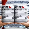 Wife Nutrition Facts Serving Size: 1 Amazing Woman, Nutrition Facts Label - Personalized Custom Coffee Mug - CPL378_MG