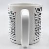 Wife Nutrition Facts Serving Size: 1 Amazing Woman, Nutrition Facts Label - Personalized Custom Coffee Mug - CPL378_MG