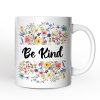 Wildflowers Personalized Mug, Flowers Custom Gift with Name for Women