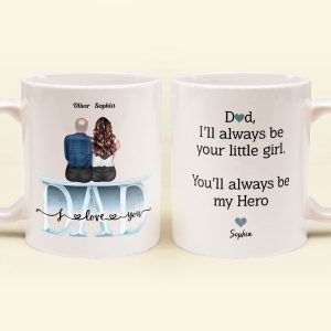 Will Always Be Your Little Girl Little Boy - Personalized Mug