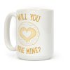 Will You Brie Mine? Coffee Mug Will You Brie Mine? Coffee Mug