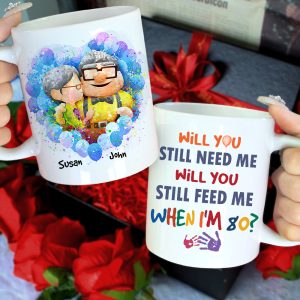 Will You Still Need Me, Personalized Film Couple Mug