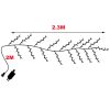 Willow Vine Branch Light Wall Decor Willow Vine Branch Light Wall Decor