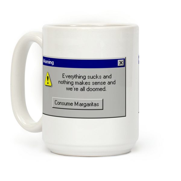 Windows 95 Consume Margaritas Coffee Mug Windows 95 Consume Margaritas Coffee Mug