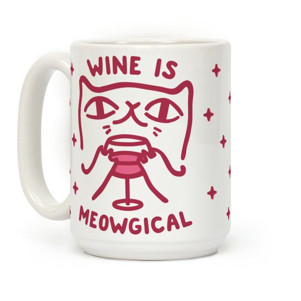 Wine is Meowgical Coffee Mug Wine is Meowgical Coffee Mug