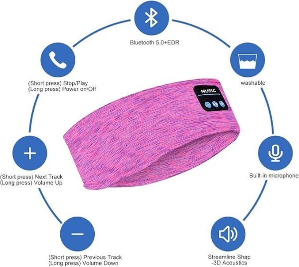 Wireless Bluetooth Sleeping Headphones Headband Wireless Bluetooth Sleeping Headphones Headband