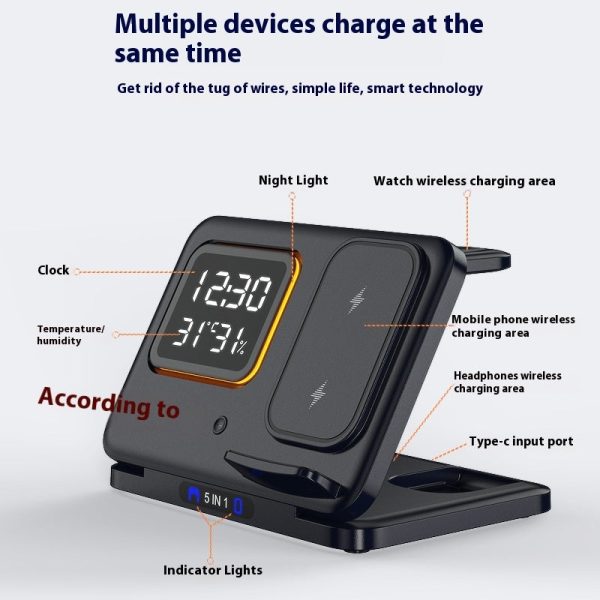Wireless Chargers Stand 5In1 Wireless Chargers Stand 5In1