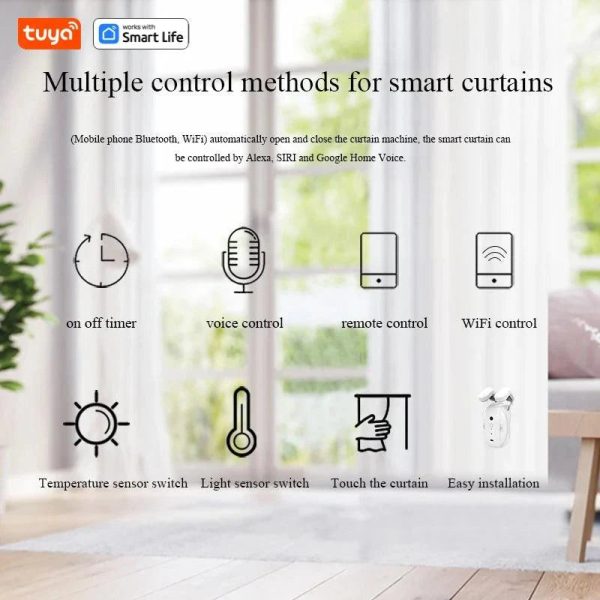 Wireless Electric Curtain Opener Wireless Electric Curtain Opener