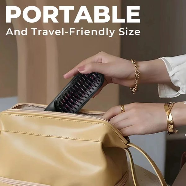 Wireless Hair Straightener Comb Wireless Hair Straightener Comb