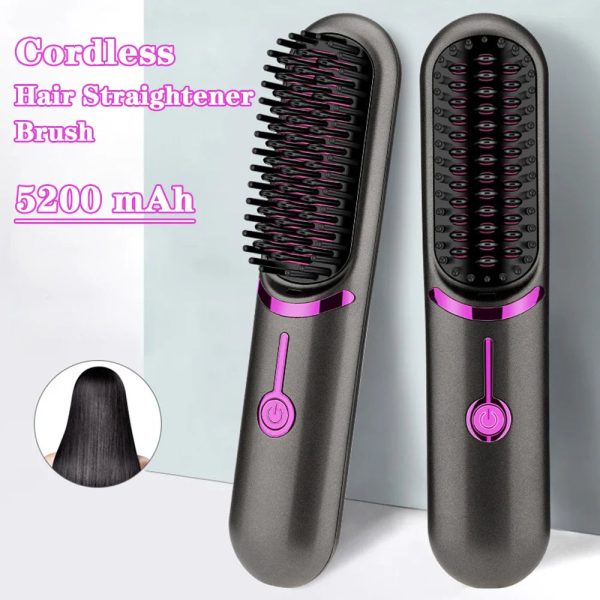 Wireless Hair Straightener Comb Wireless Hair Straightener Comb