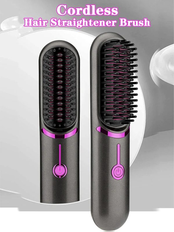 Wireless Hair Straightener Comb Wireless Hair Straightener Comb
